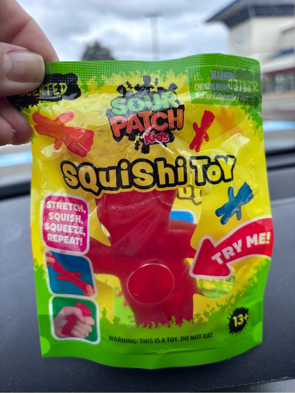 Sour Patch Kids Scented Squishi Toy - Red